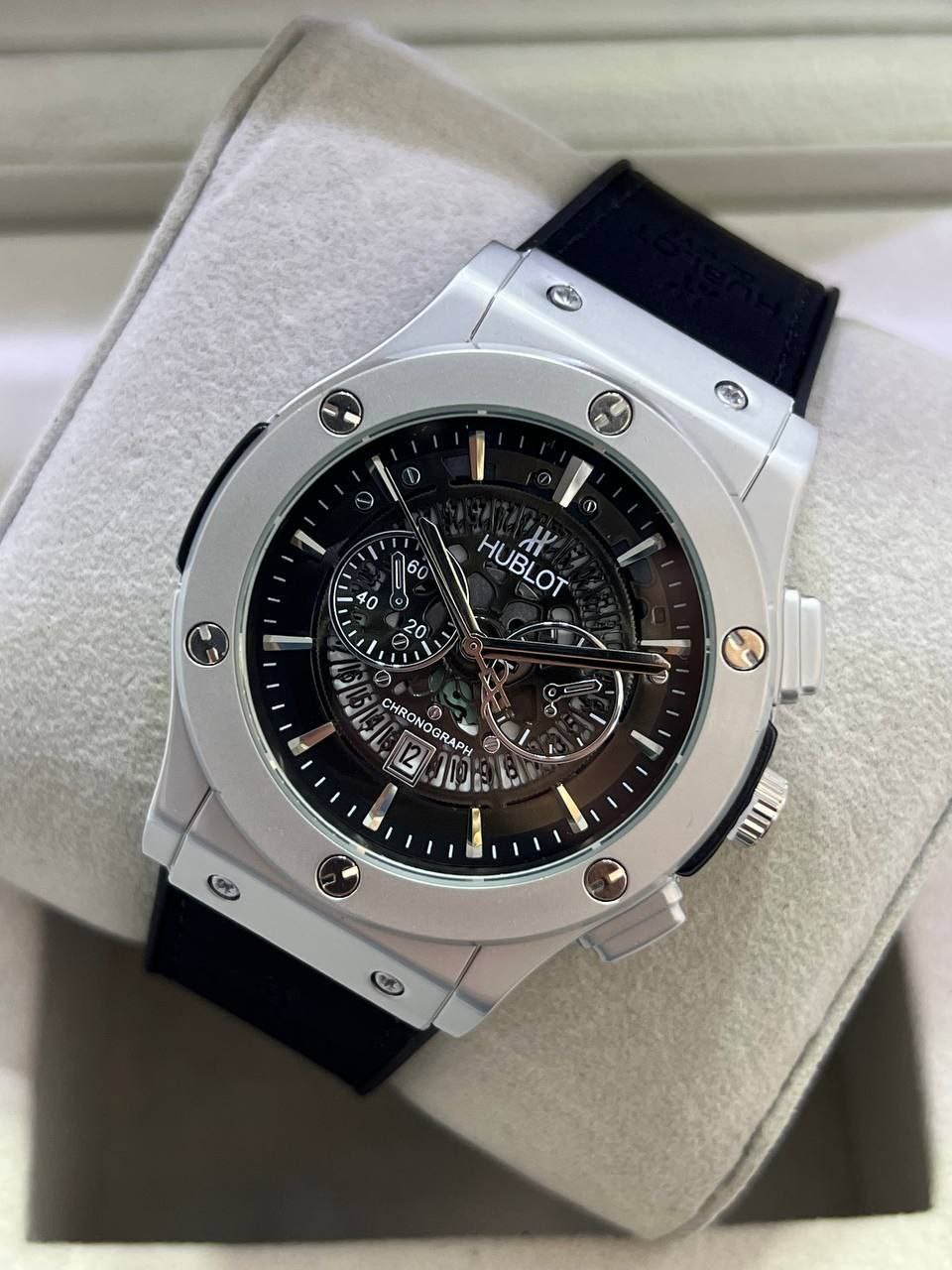 ساعت مردانه هابلوت Hublot موتور باکیفیت ارسال رایگان - Image 7