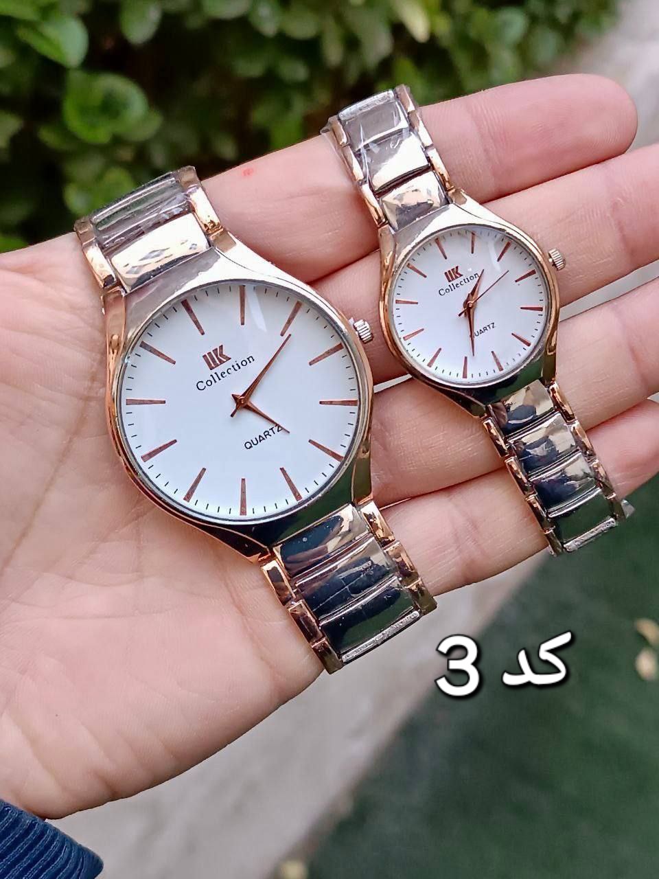 ست ساعت زنانه و مردانه ساعت مچی ست کاپلی ارسال رایگان - Image 6